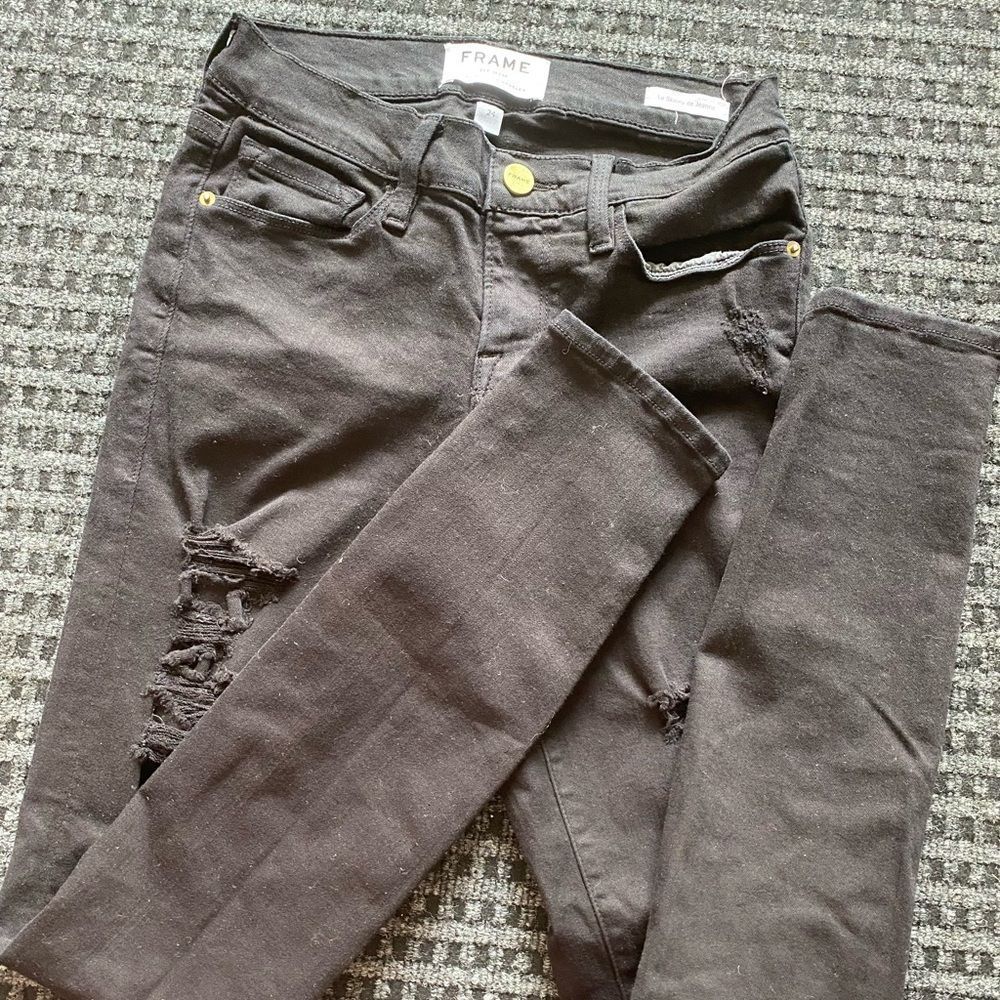 Frame Denim Le Skinny De Jeanne Womens 24x28